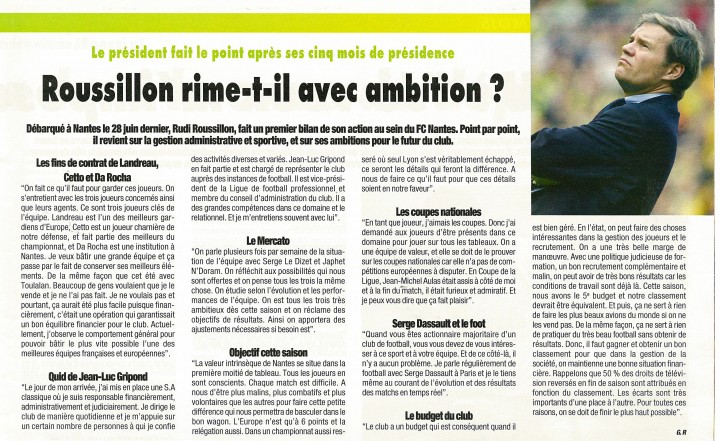 Roussillon rime-t-il avec ambition ?