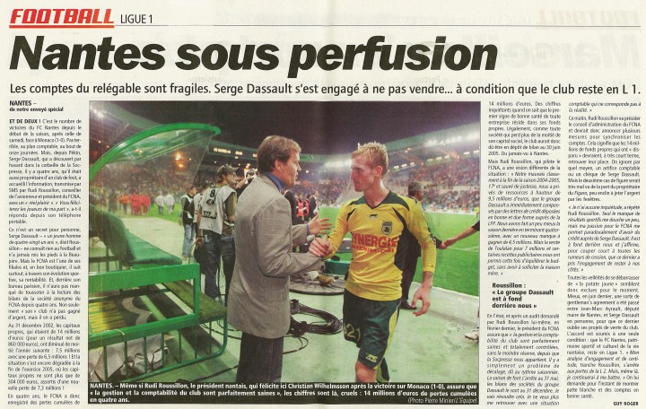 Nantes sous perfusion