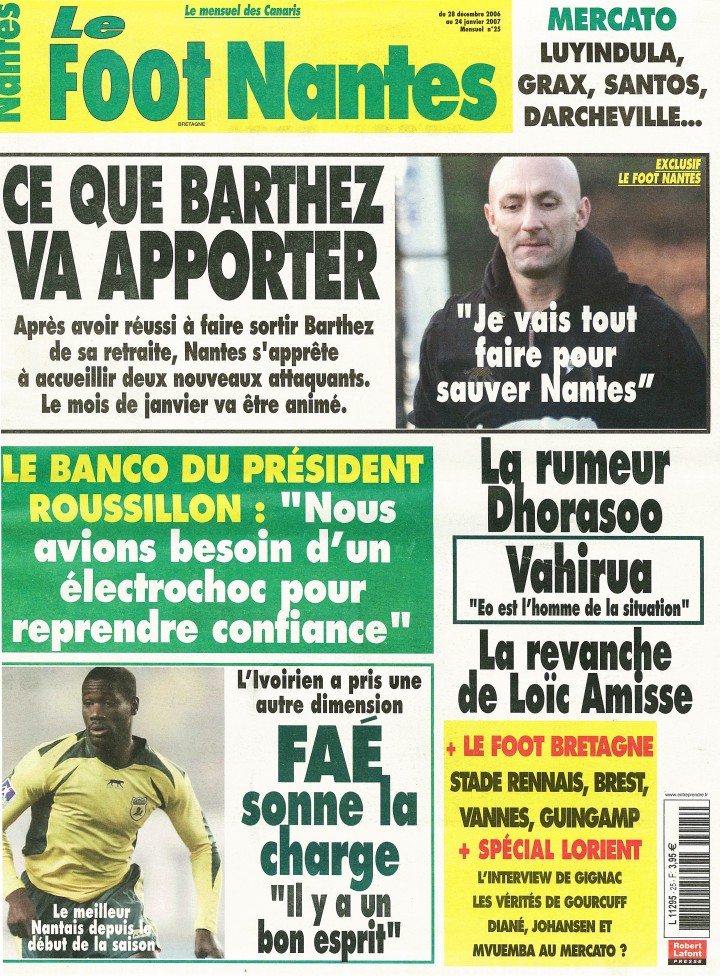 Barthez va redonner confiance à l équipe